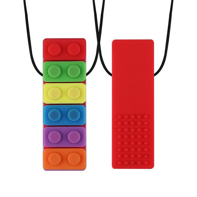 Sensory Chew Teether Toy Necklace