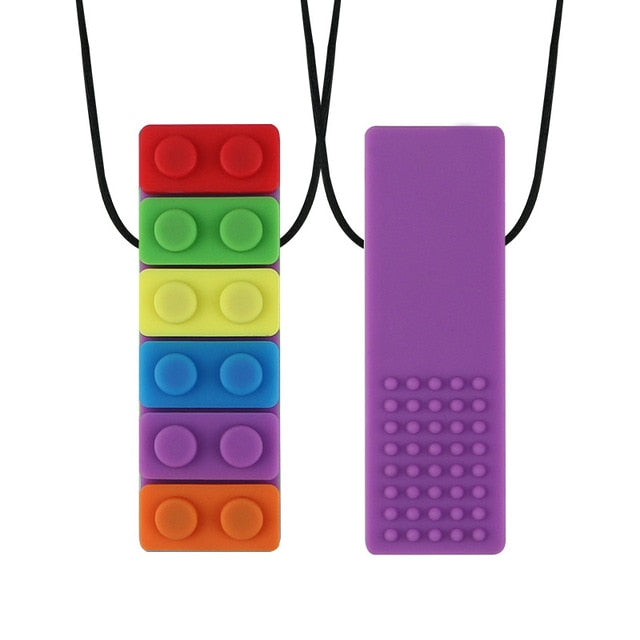 Sensory Chew Teether Toy Necklace