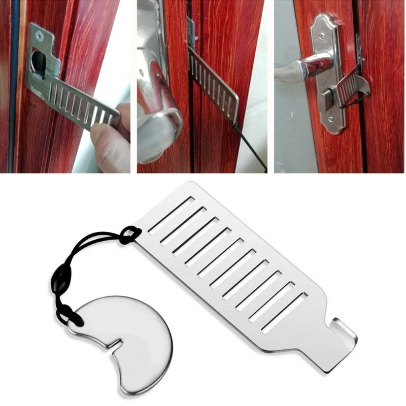 Punch-Free Door Lock